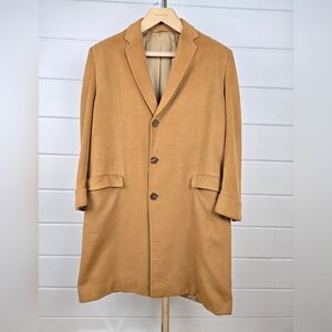 Men's Tan Vicuna Overcoat